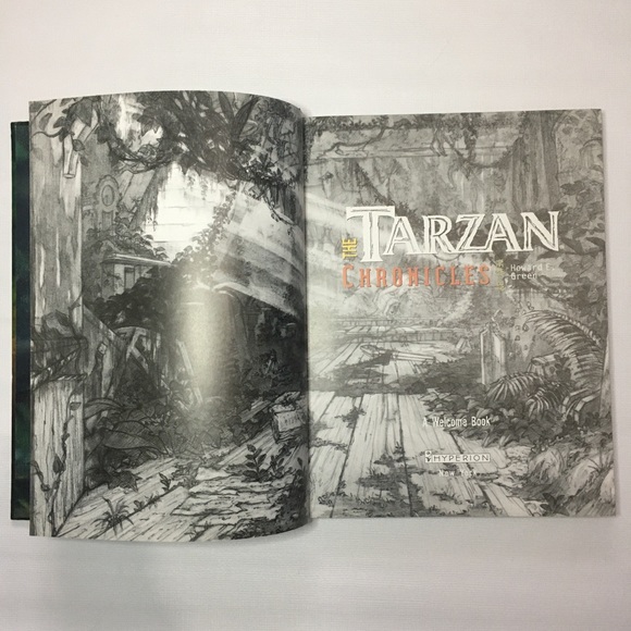 The Tarzan Chronicles Disney Howard E Green Phil Collins Hardcover 1999 - Picture 4 of 12
